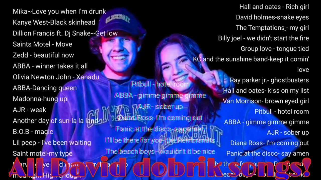 All DAVID DOBRIK's VLOG SONGS