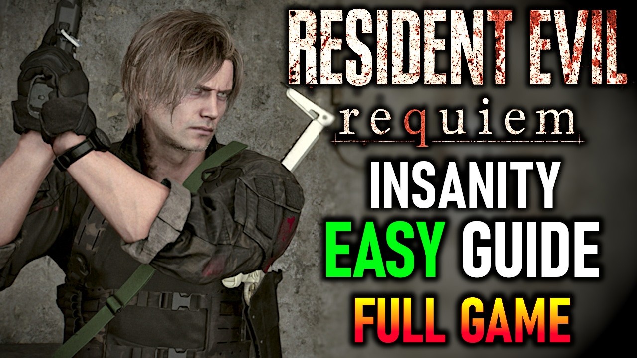 Resident Evil Requiem INSANITY Guide Full Walkthrough (Infinite Ammo)