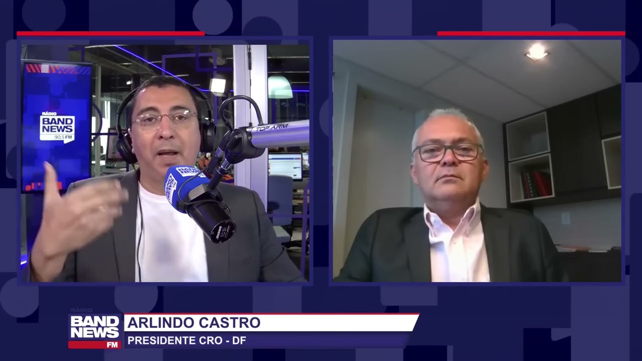 Entrevista do Presidente do CRO-DF, Dr. Arlindo Abreu de Castro Filho, para a BandNews FM - 05/01/26