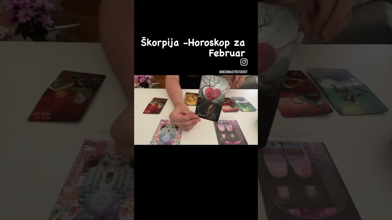 &Scaron;korpija ♏️ #horoskop #tarot #&scaron;korpija