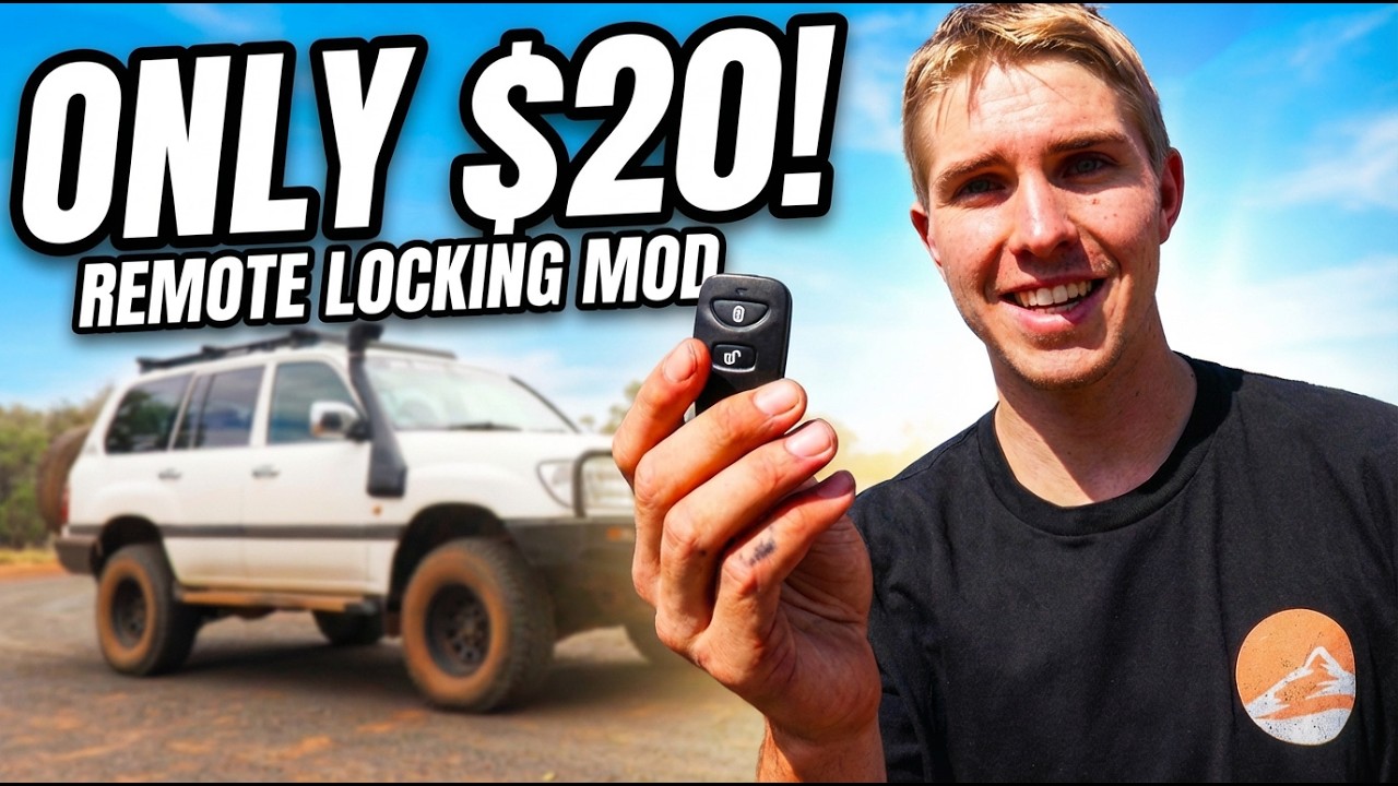 Remote Central Locking - the CHEAPEST mod I've ever done to the Landcruiser!