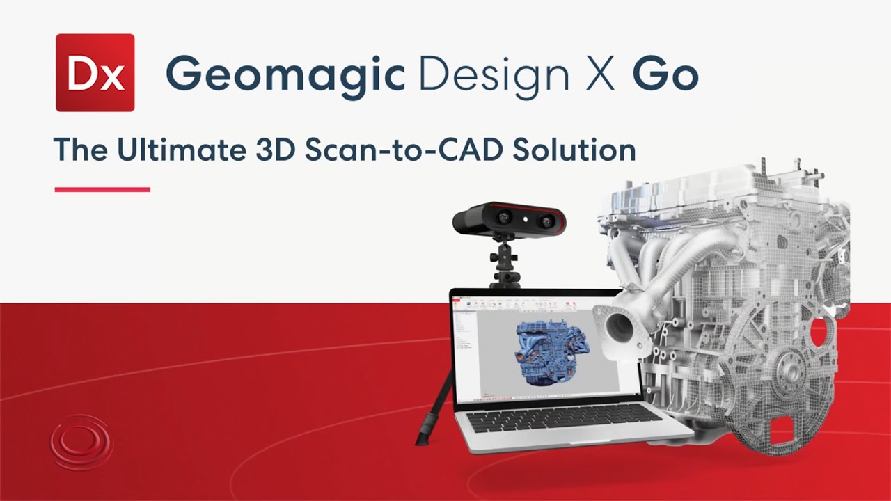 Geomagic Design X Go - Scan Cleanup Tutorial
