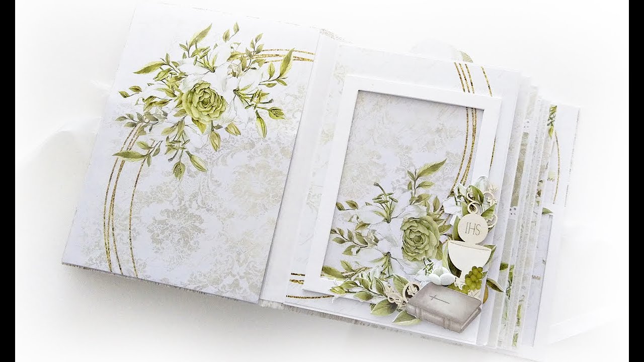 Album komunijny - prezentacja. Warsztaty online - KIT First communion album