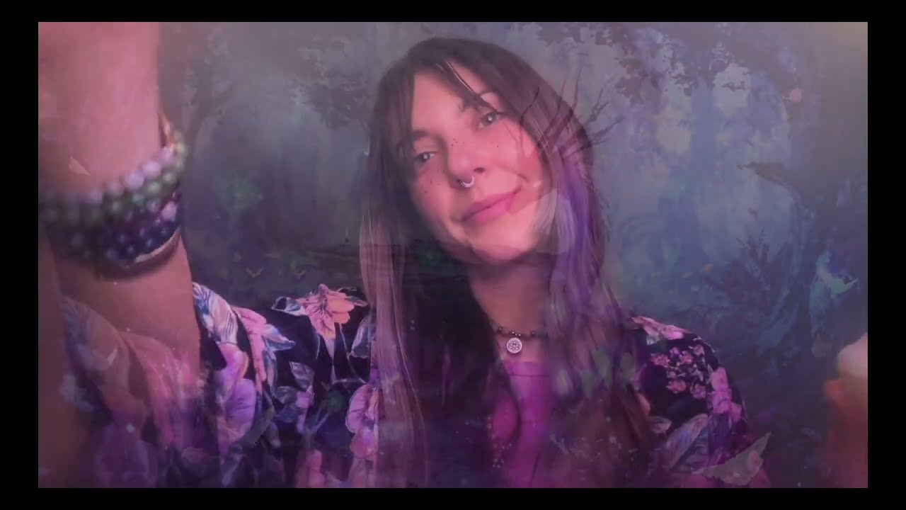 ASMR No Talking Energy Healing: Cleanse w/ Forest sounds, hypnotic hands, crystals, and trance state