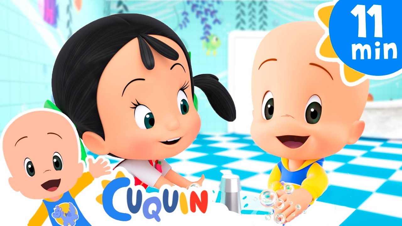Cómo lavarse las manos con Cuquín - Fantasía y diversión con Cuquín