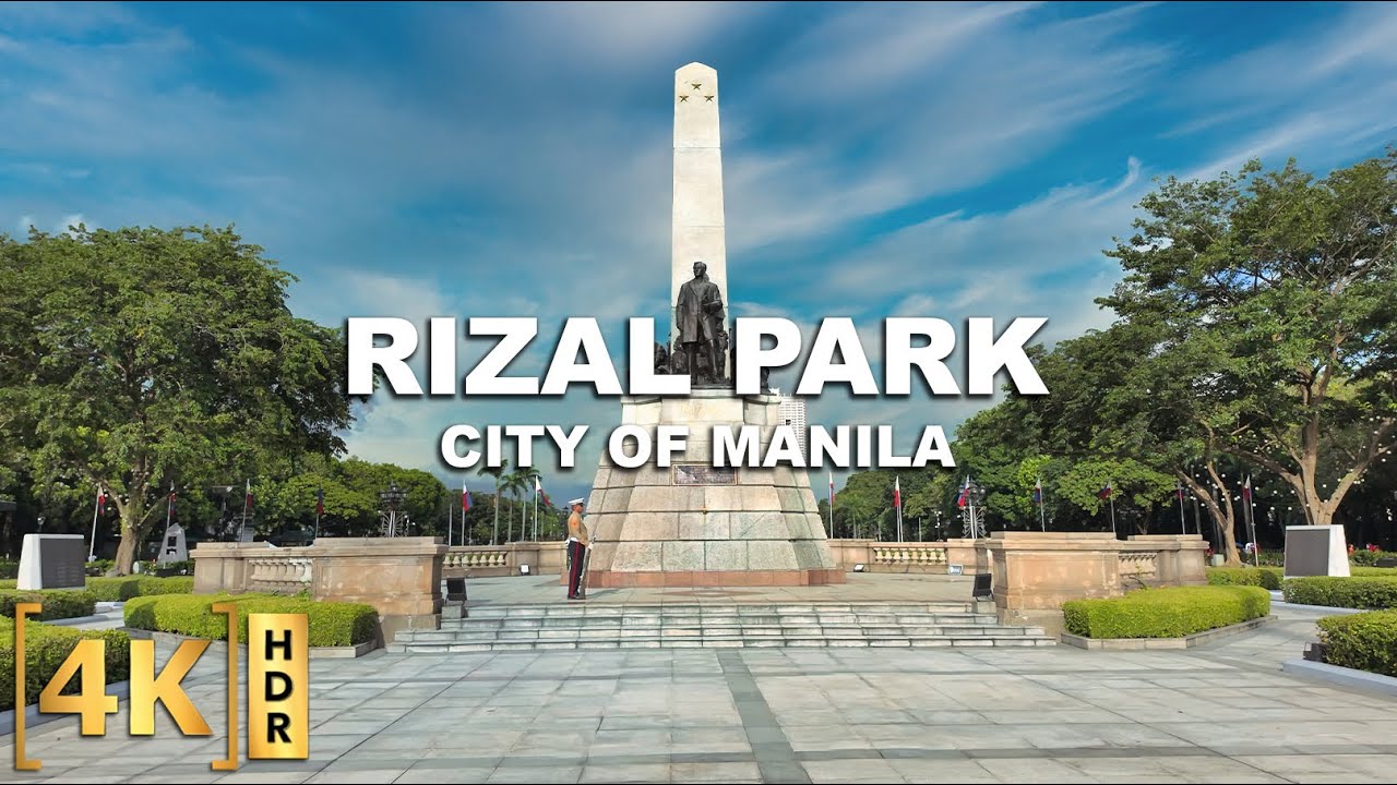 Walking Tour at the Improved RIZAL PARK in the City of Manila! | National Museum Tour | Philippines
