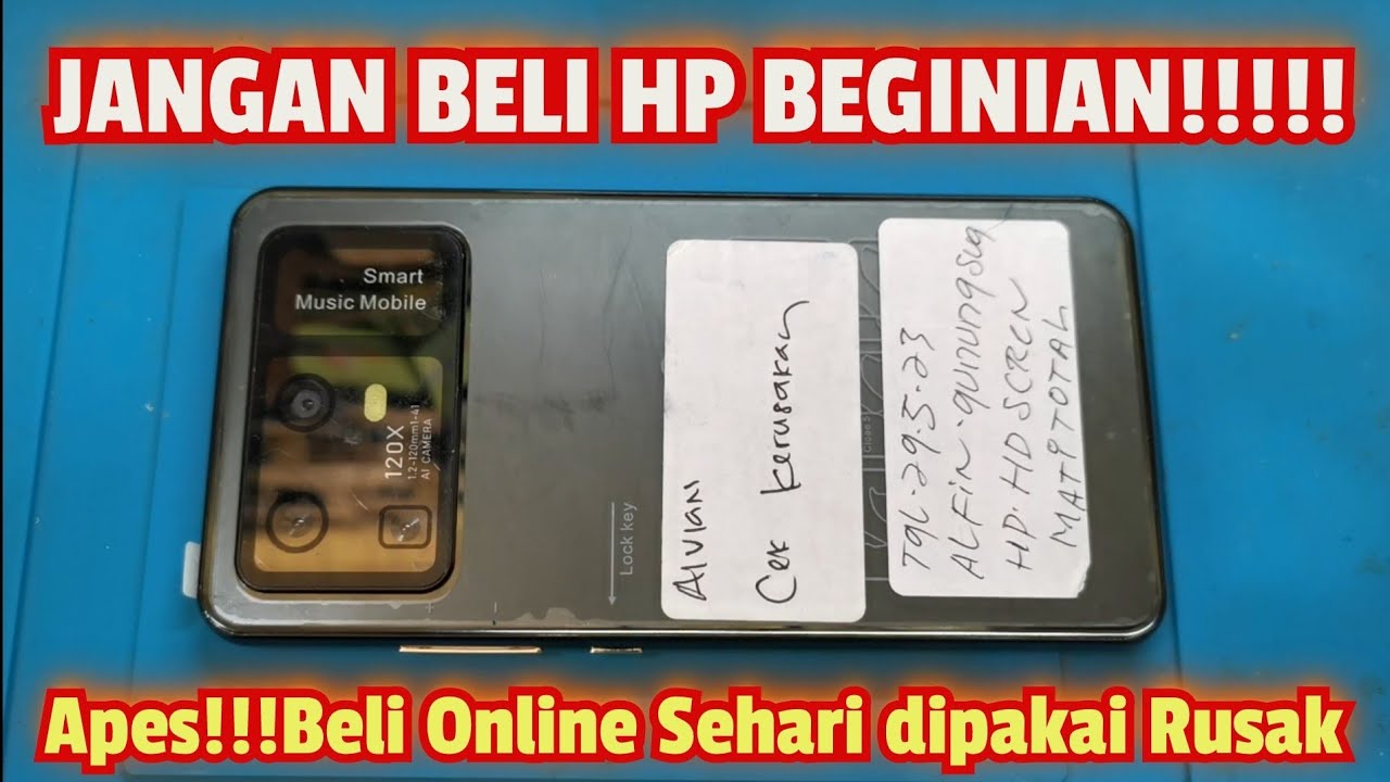 RESIKO!!! Beli HP Beginian Sehari pemakaian Rusak