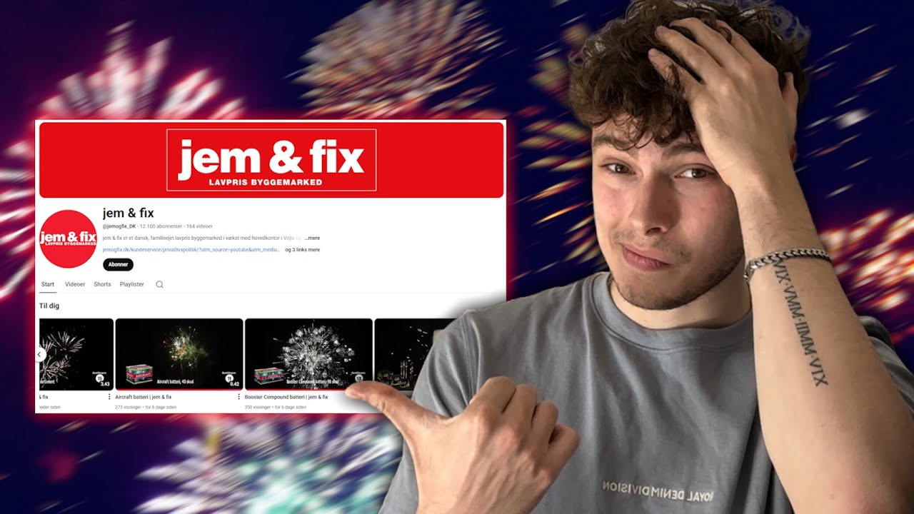 Reagerer P&aring; Jem & Fix's Nye Fyrv&aelig;rkeri 2025-2026
