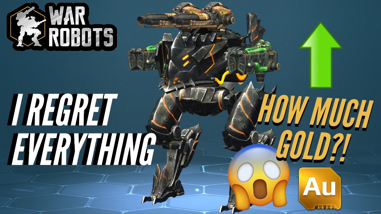WAR ROBOTS | UPGRADE OVERDRIVE  - Spending All My Silver AND Gold To Upgrade FAST (Much Regret)