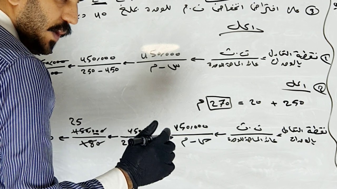 المحاسبة الادارية / الفصل الثاني / الاستاذ ليث الغراوي