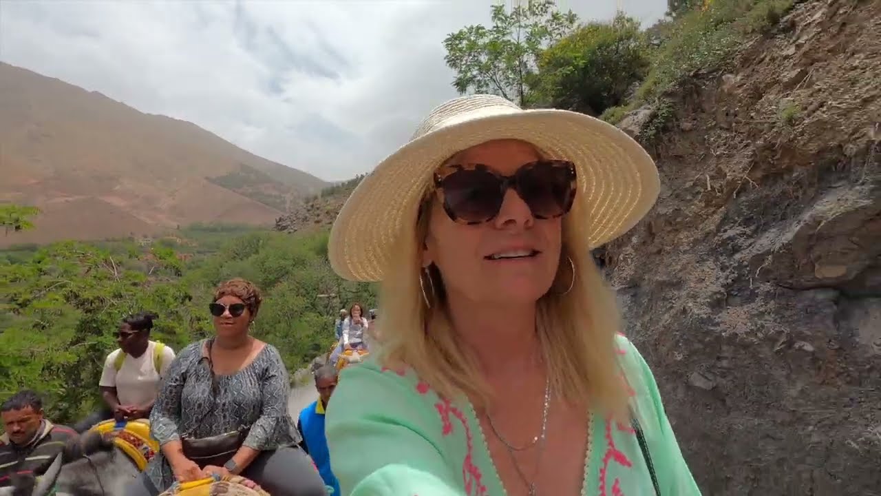 Mule Trek & Berber Lunch in Morocco's Atlas Mountains: Inspiration for a Writing Retreat   HD 1080p