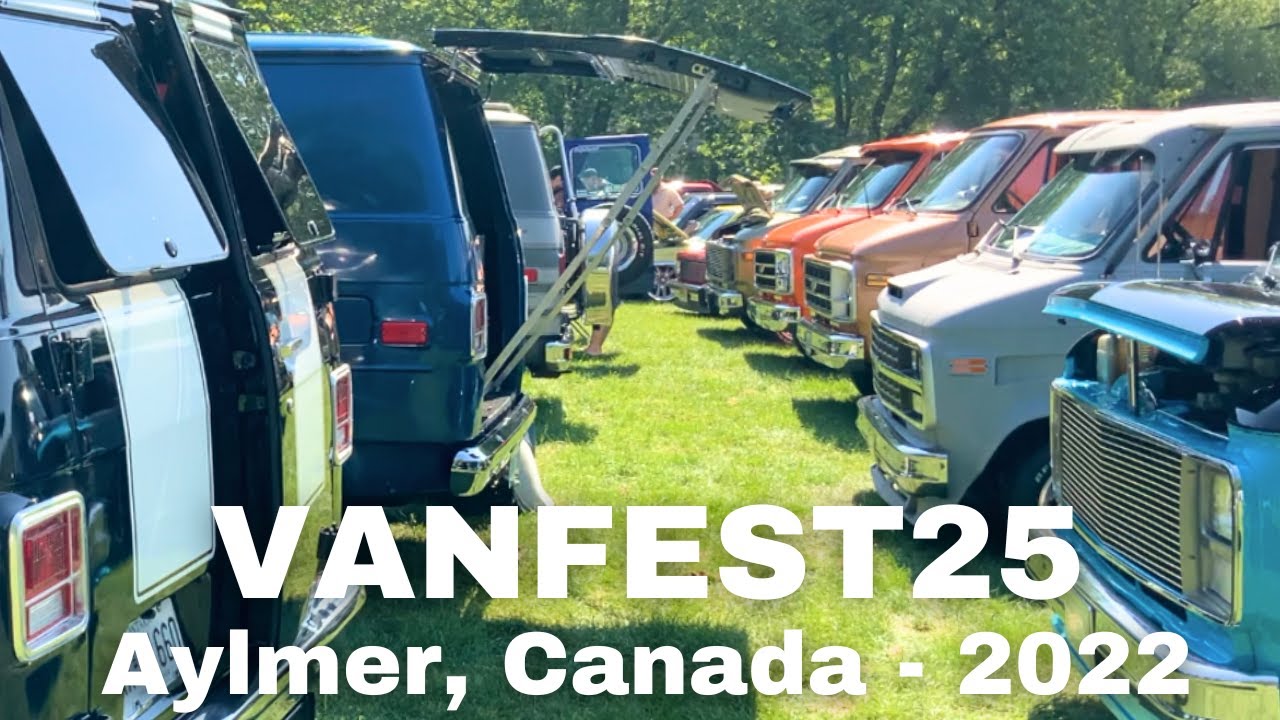 VAN TOUR | Vanfest 25 - Best Vans In CANADA  | Full Tour of Largest Custom Van + Truck Show