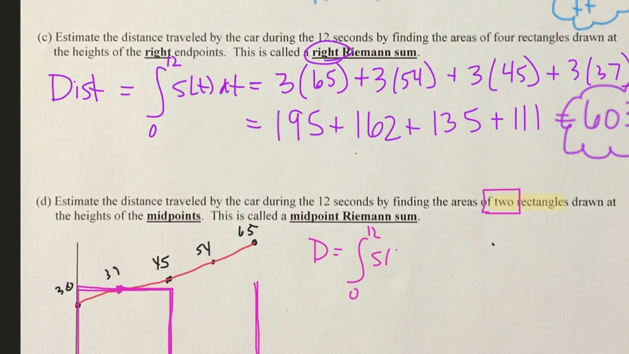 Area Under a Curve