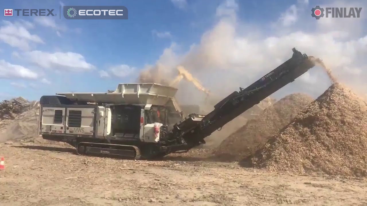 Terex Ecotec TDS V20 Mid Speed Shredder
