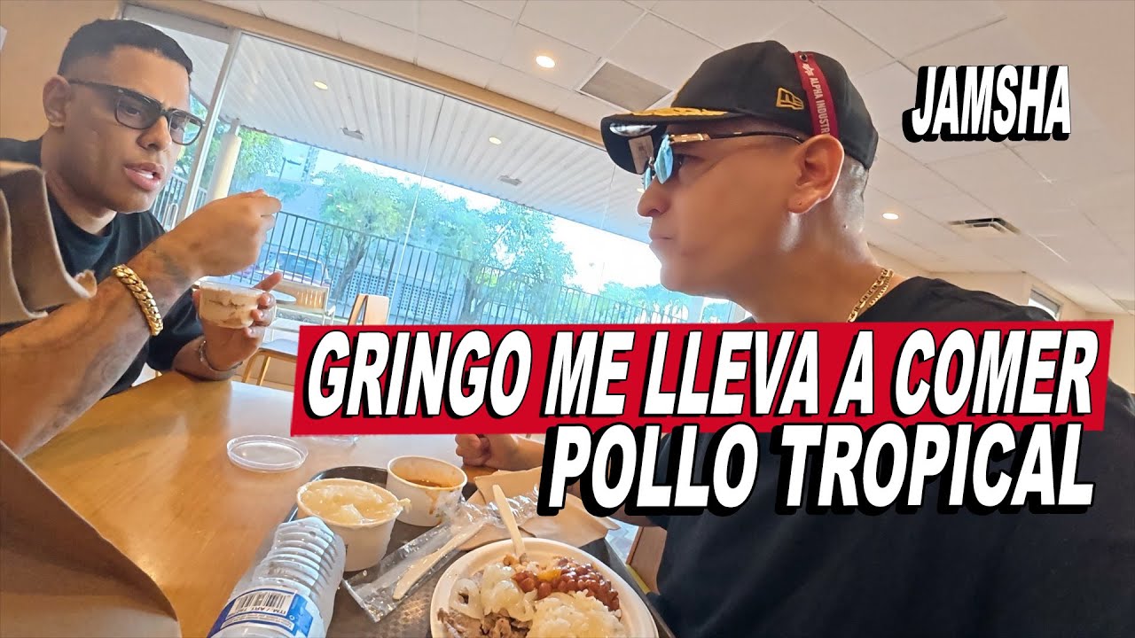 Gringo Me Lleva A Comer Pollo Tropical Puerto Rico - Llegando De Mexico