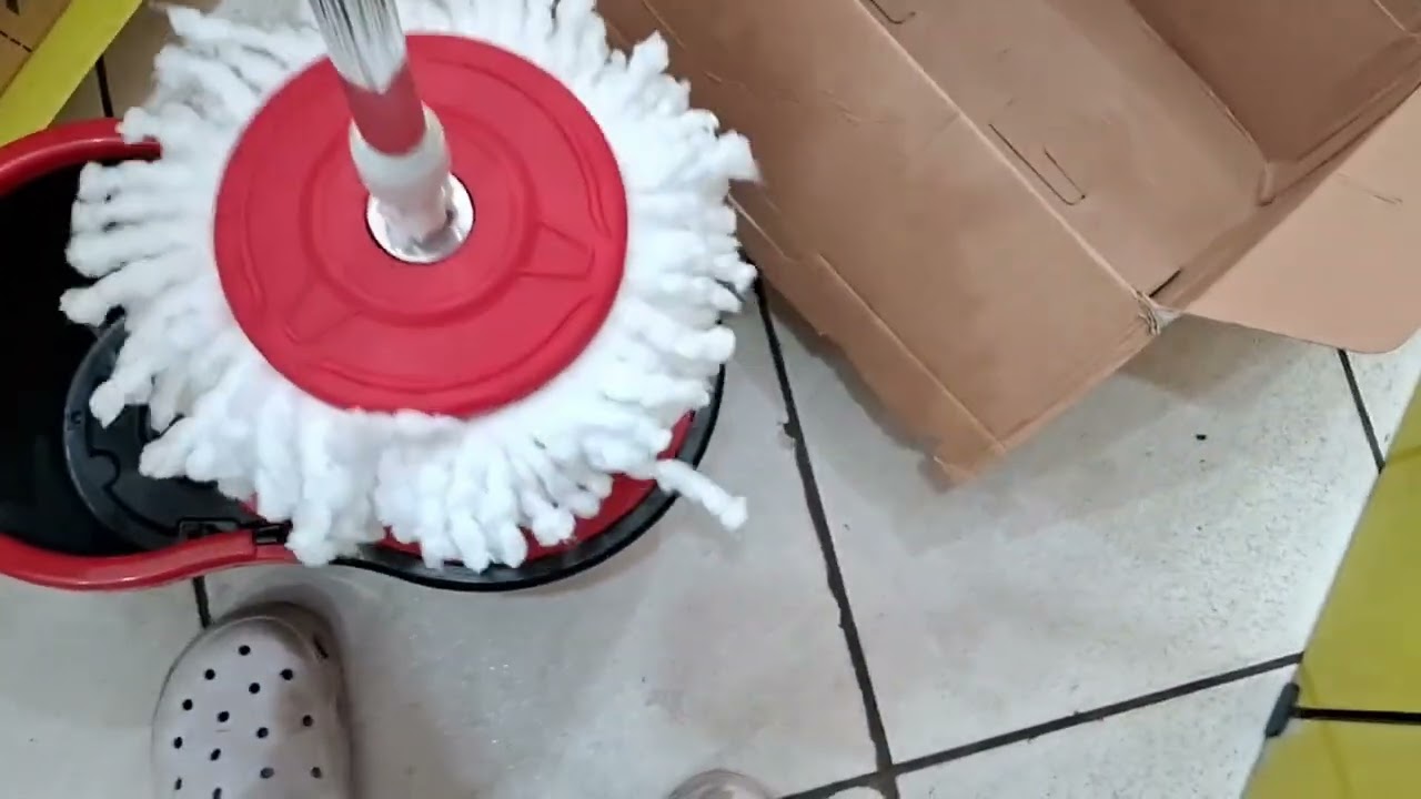 MOP Giratório, TESTEI a primeira vez e gostei muito.