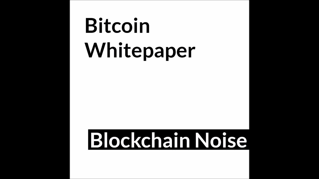 Bitcoin Whitepaper