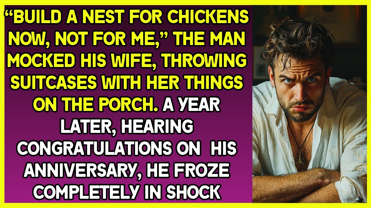 Man mocked his ex-wife & a year later, hearing congratulations on his anniversary, he froze in shock