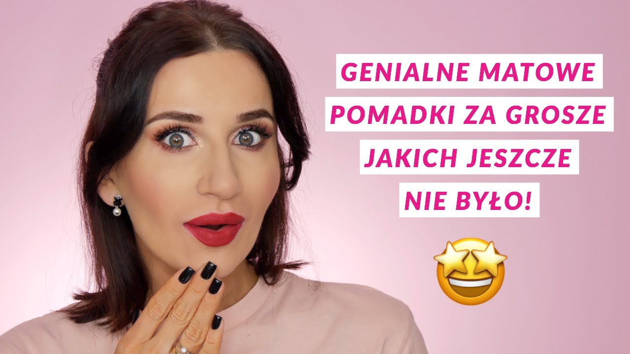 WOW😍Odkryłam Najlepsze Płynne Matowe Pomadki za 19,90zł! Zakochacie Się! 🙊