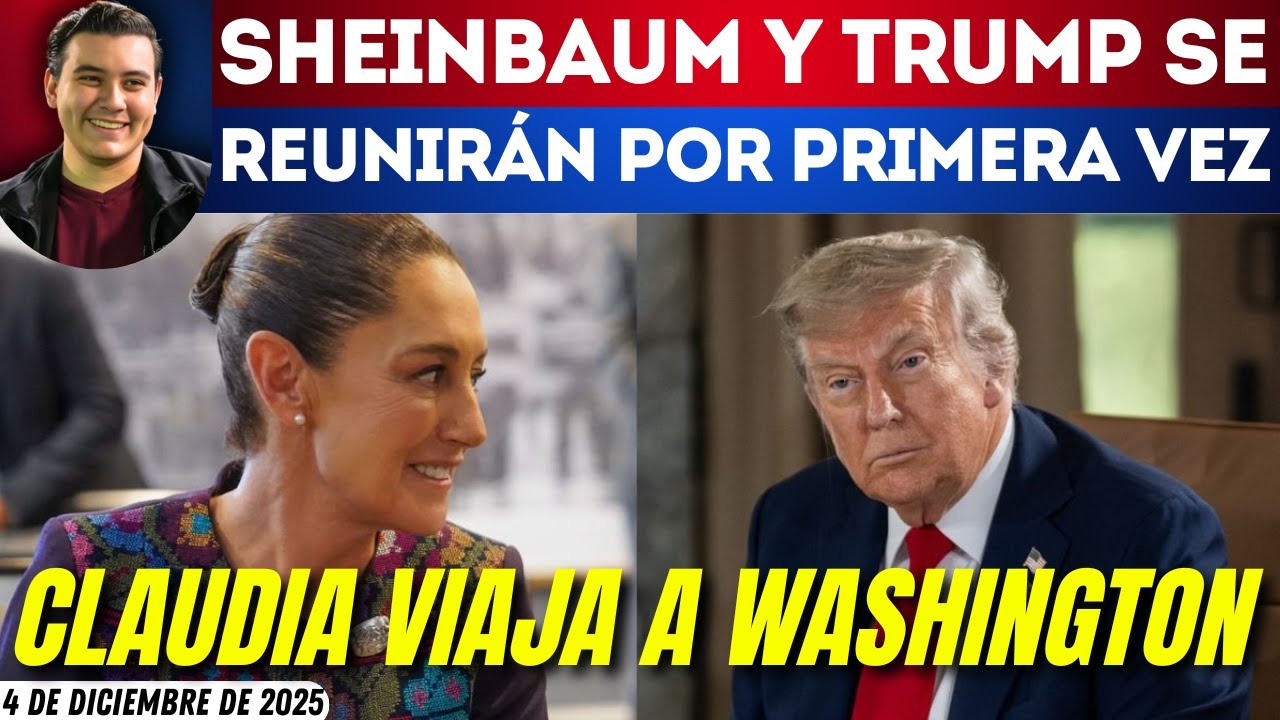 #SinM&aacute;scaras | CLAUDIA VIAJA A ESTADOS UNIDOS: CONOCERAA TRUMP EN EL SORTEO DE LA FIFA