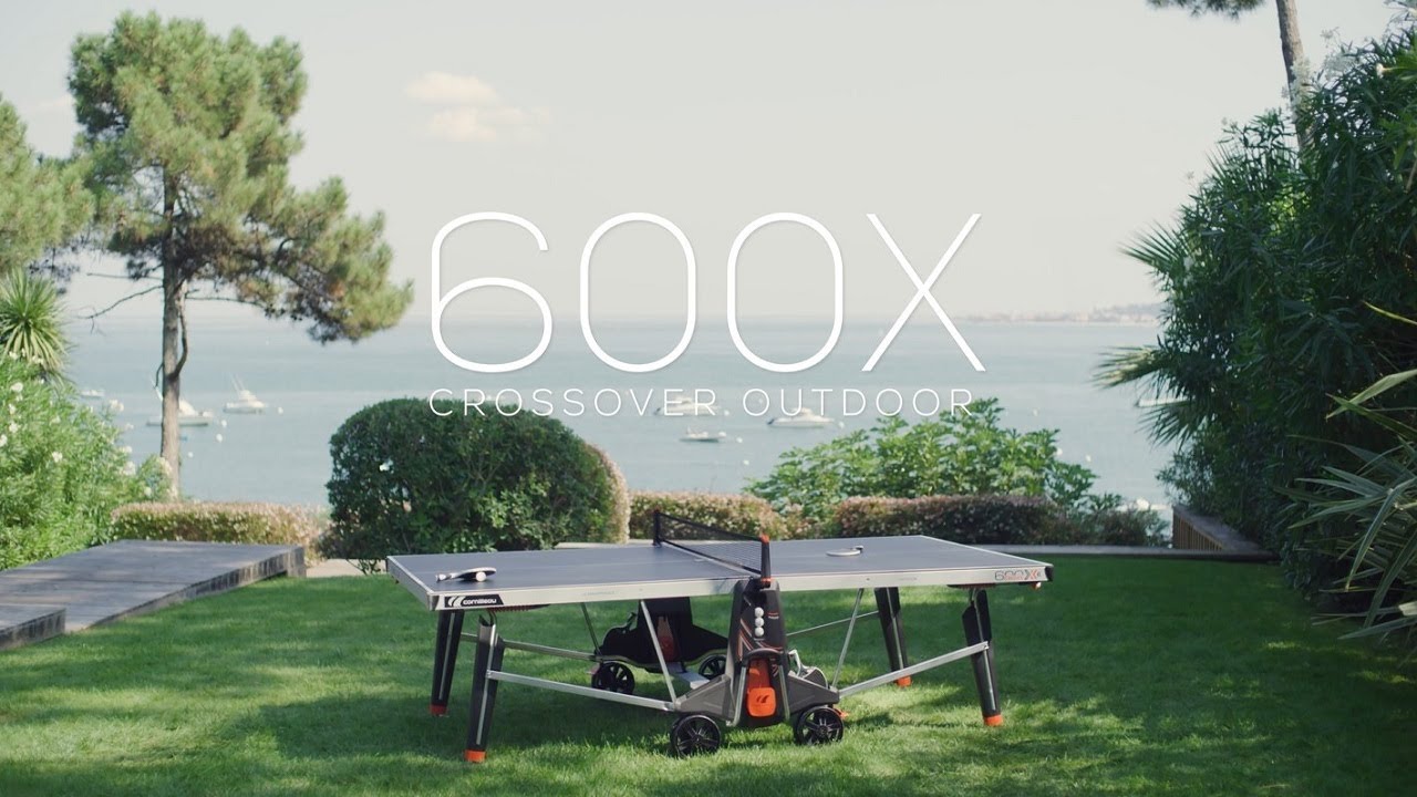 Outdoor ping pong table 600X - Performance range