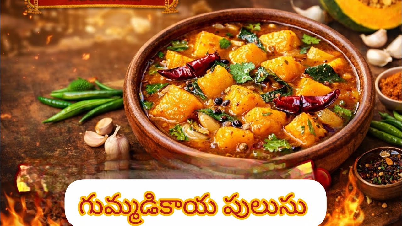 గుమ్మడికాయ పులుసు (Gummadikaya Pulusu) #traditionalfood #villagestylecooking @Ruchivika  #viral 
