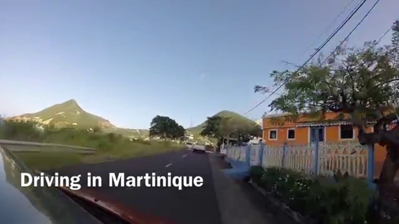 Driving in Martinique