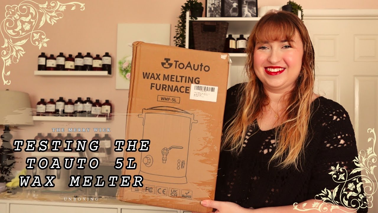 Test My New Wax Melter With Me | ToAuto WMF 5-L Wax Melter Unboxing