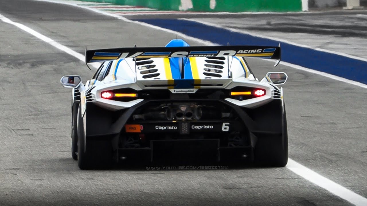2022 Lamborghini Hurac&aacute;n Super Trofeo EVO2 Testing at Monza Circuit!