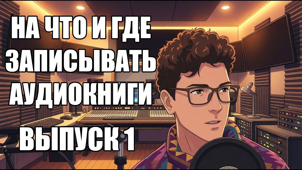 Создаём аудиокниги - На что и где записывать аудиокниги - Выпуск 1 (Сергей Васильев)