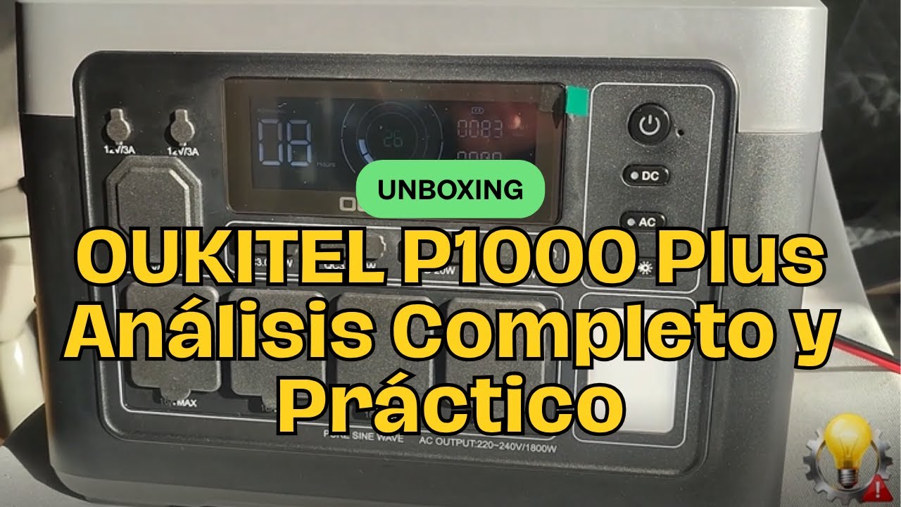 OUKITEL P1000 Plus Review | Unboxing y Pruebas con Cafetera y Carga Solar