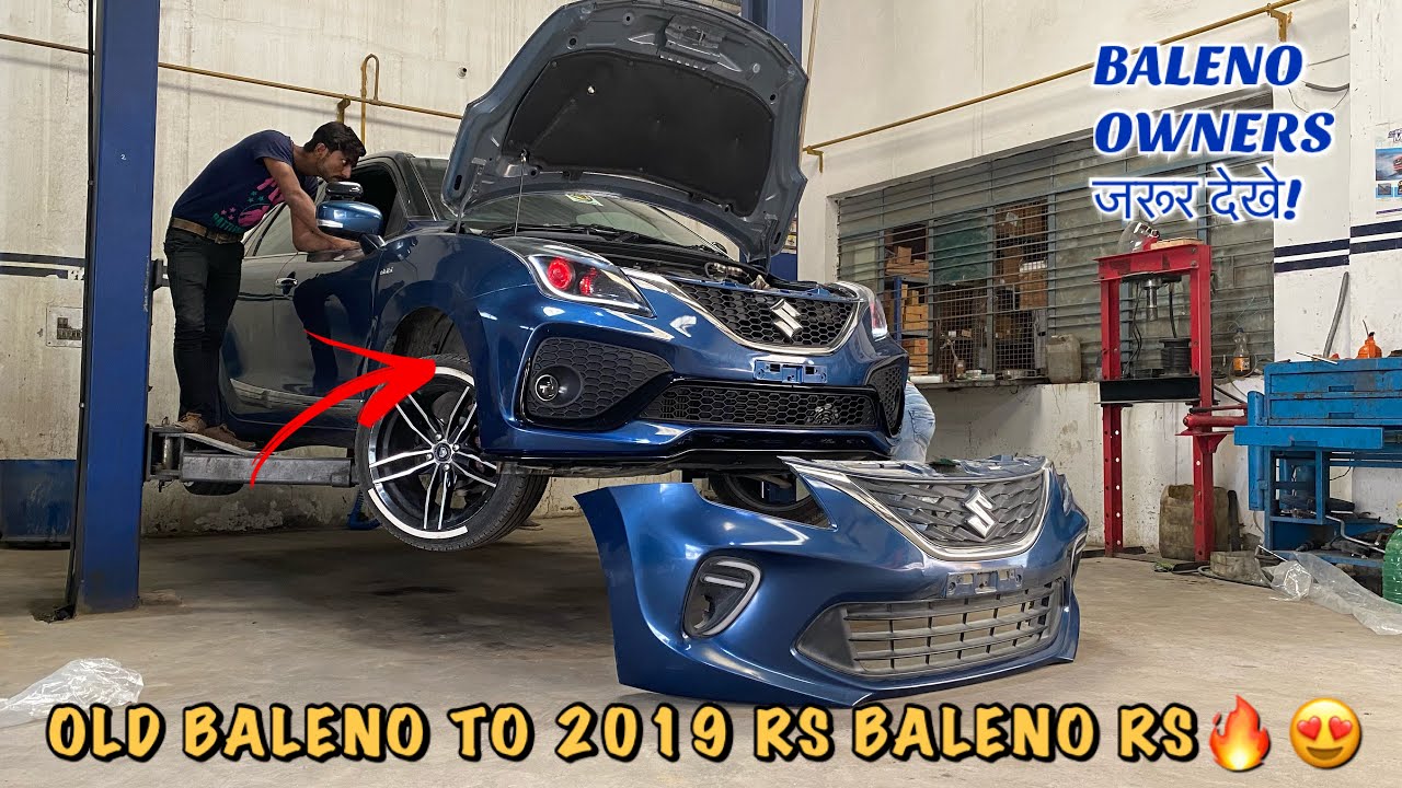 FINALLY CONVERTING MY BALENO TO 2019 BALENO RS 🔥🔥 | BALENO ZETA MODIFIED