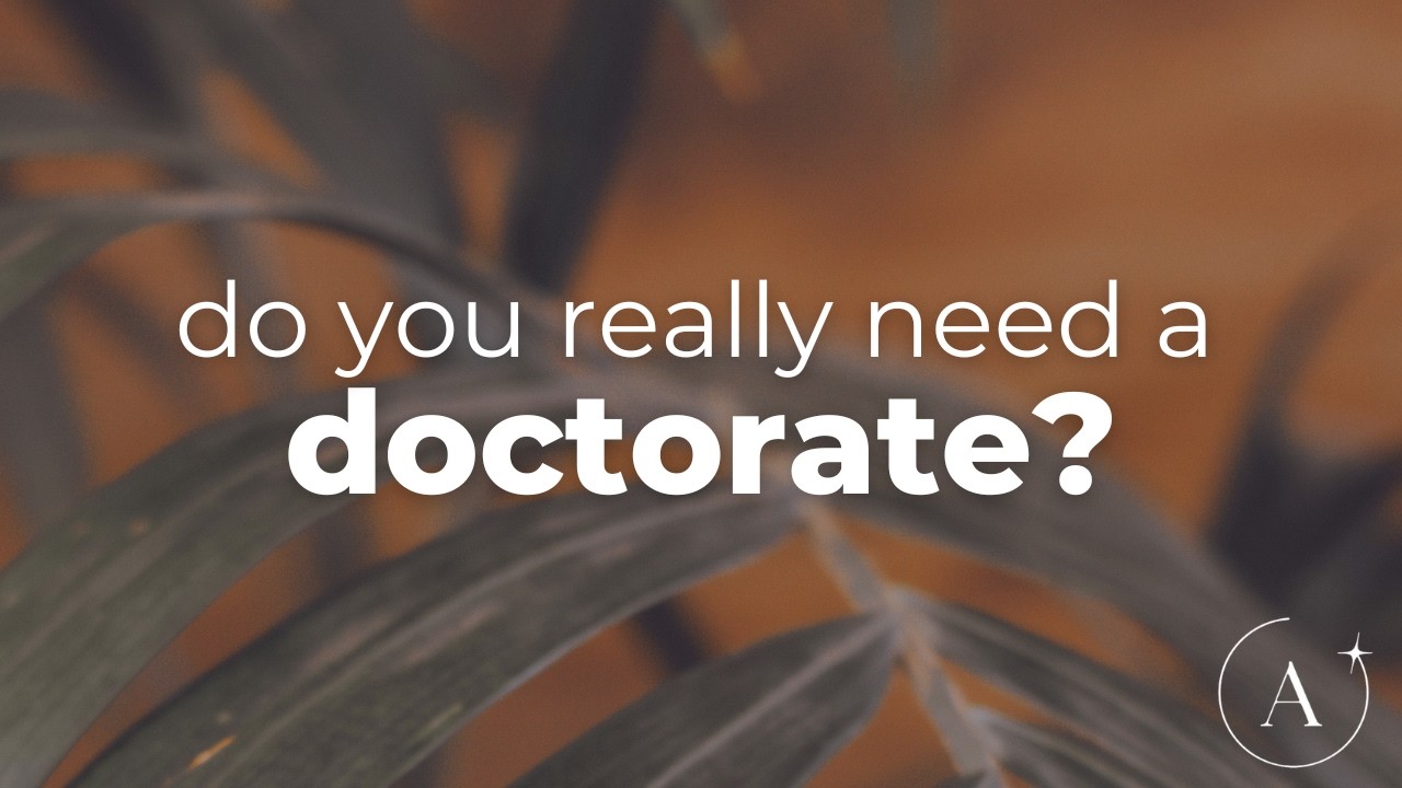 Do I Really Need A Doctorate Or Is A Master’s Degree Enough?