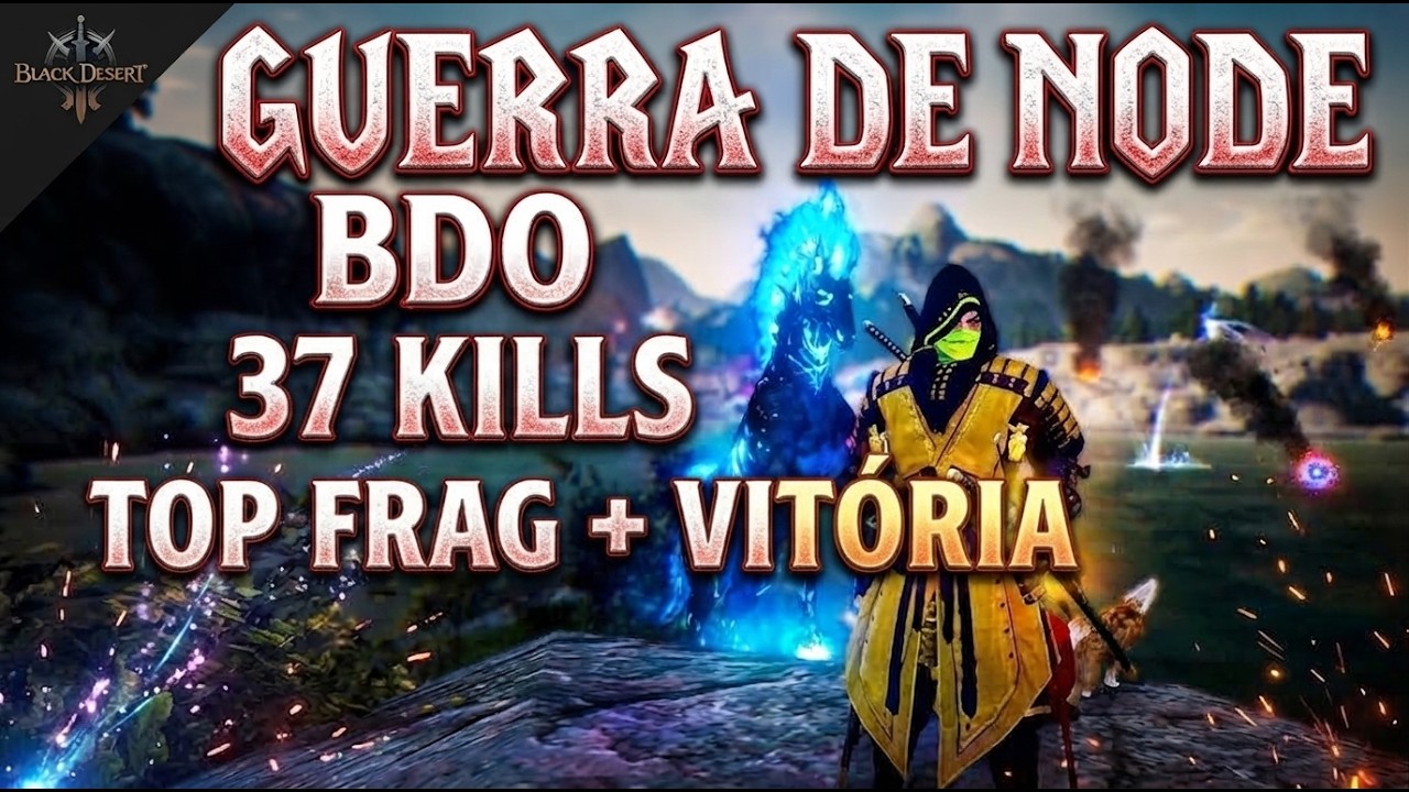 Prodigy - 37 KILLS 🔥 | Ninja Awakening Node War T2 | Genesys | BDO SA l Victory