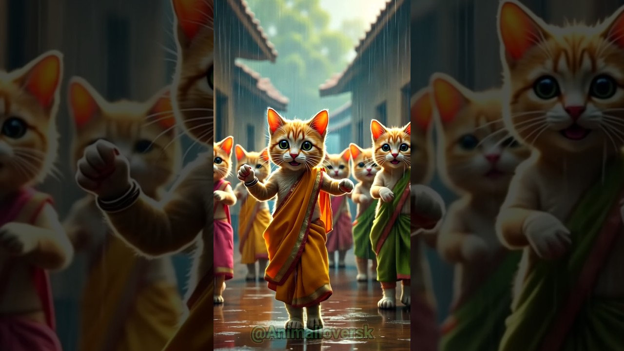 Mumbai wala Ranu cat funny dancing video | #shorts #catdance #bambairanu