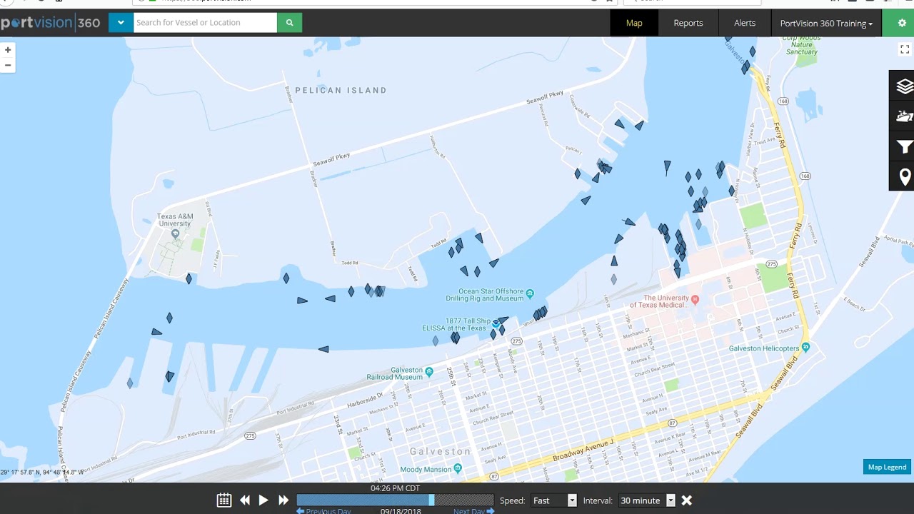 How to use the Vessel Playback Mode