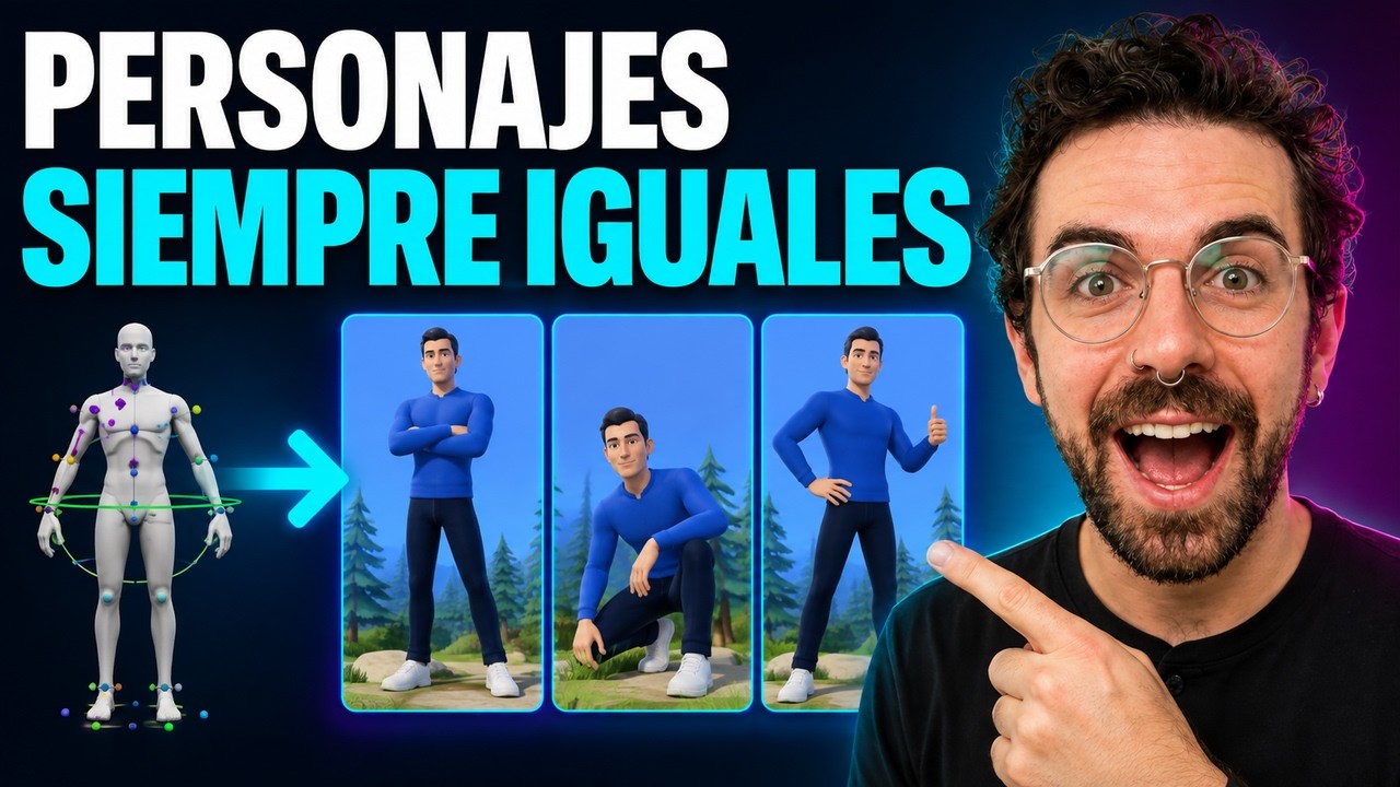 ¡Por fin! Consistencia de Personajes con IA (Sin saber dibujar)