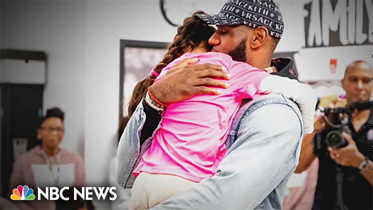 Inspiring America: LeBron James gives at-risk youths opportunities through I Promise School