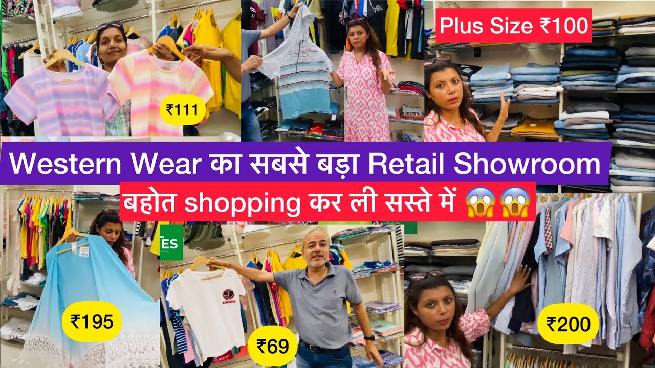 Western Wear Cloth’s Biggest Retail Outlet 👚Full Choices Surat