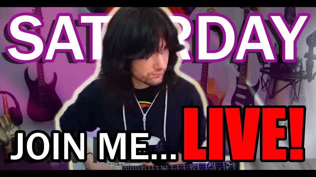 It's Saturday Night and it's LIVE TIME! Check your clocks and ALL ABOARD!🤘🎸