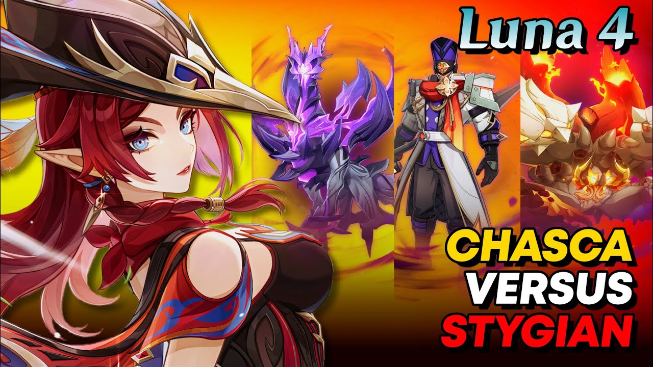 Can C6R5 Chasca Beat Every Stygian Onslaught Boss? (Luna 4 Dire)