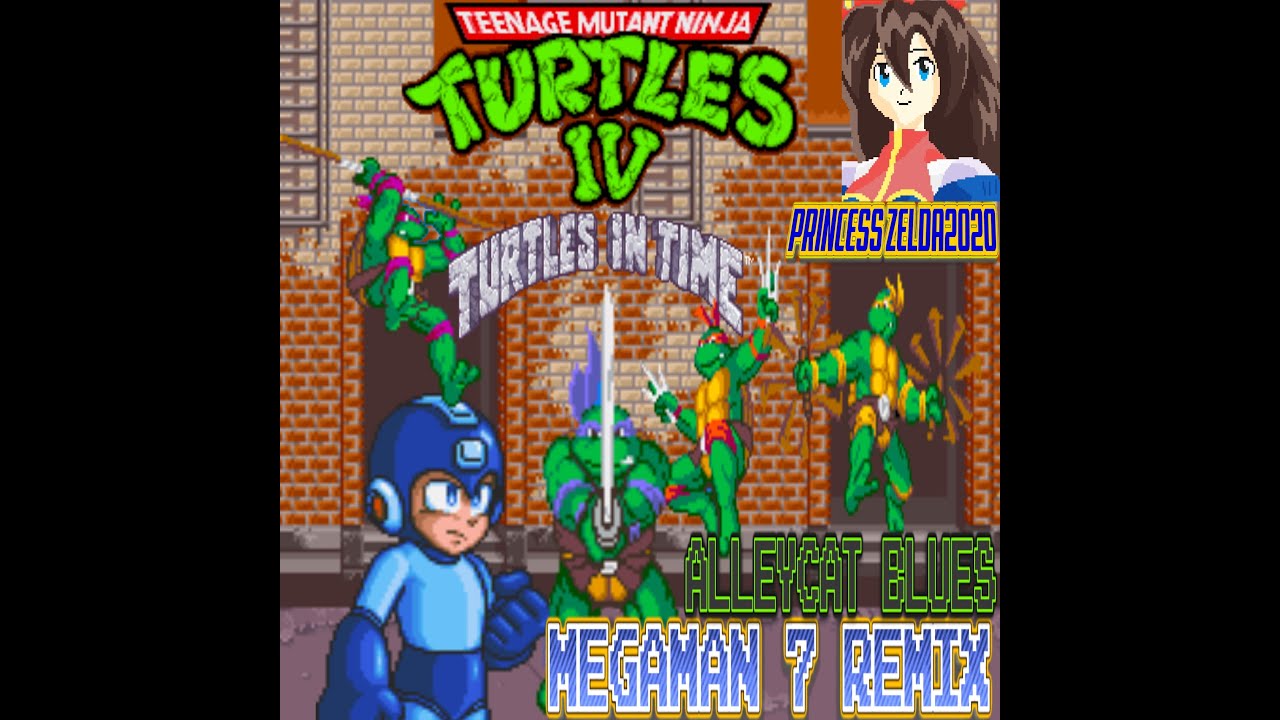 TMNT IV Turtles In Time - Alleycat Blues(Megaman 7 Remix)
