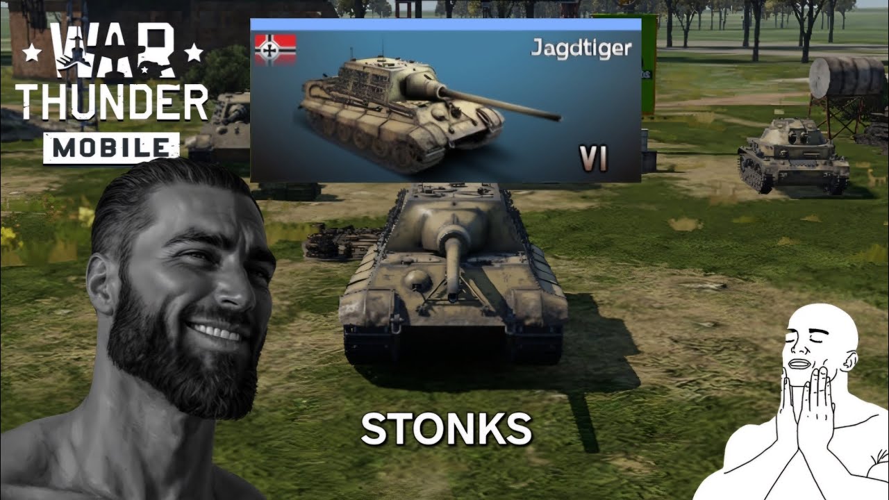 Jagdtiger ASMR - War Thunder Mobile