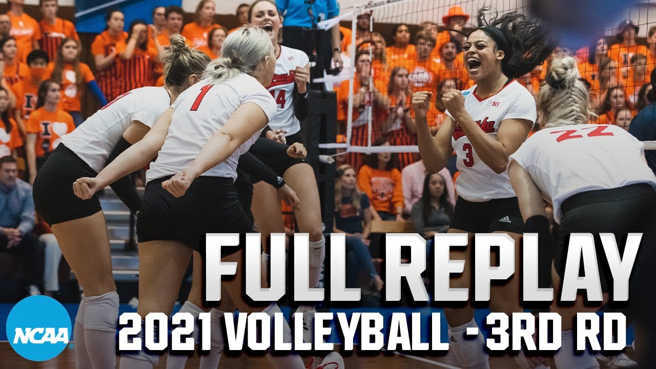 Nebraska vs. Illinois: 2021 NCAA volleyball regional semifinal | FULL REPLAY