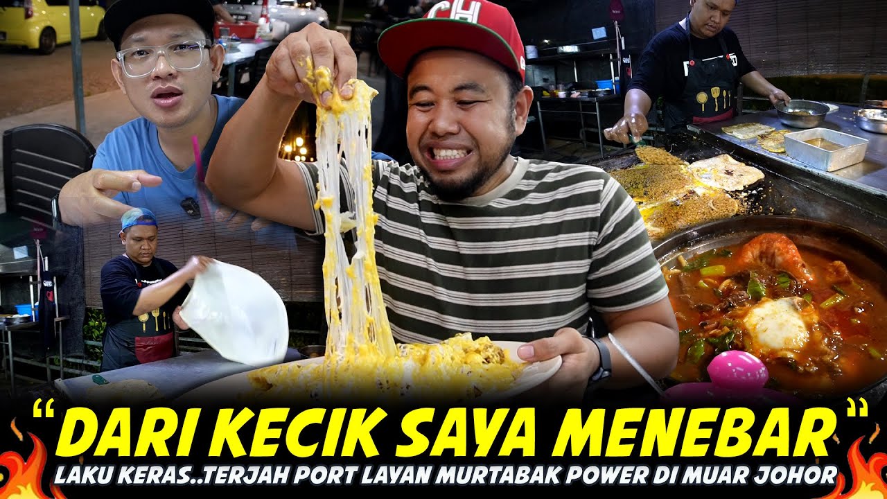 ZAMAN KECIK DULU TOLONG AYAH..SEKARANG ADA KEDAI SENDIRI....Terjah MURTABAK TANAH MELAYU MUAR