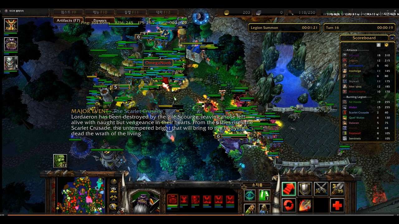 Warcraft Legacies, Coming of the Fel horde! Great Fight versus South Aliance!