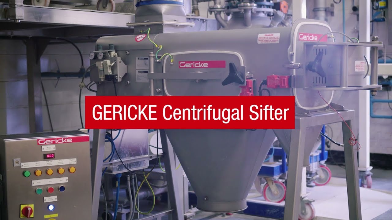 Get rid of foreign articles! Centrifugal Sifter GERICKE GS