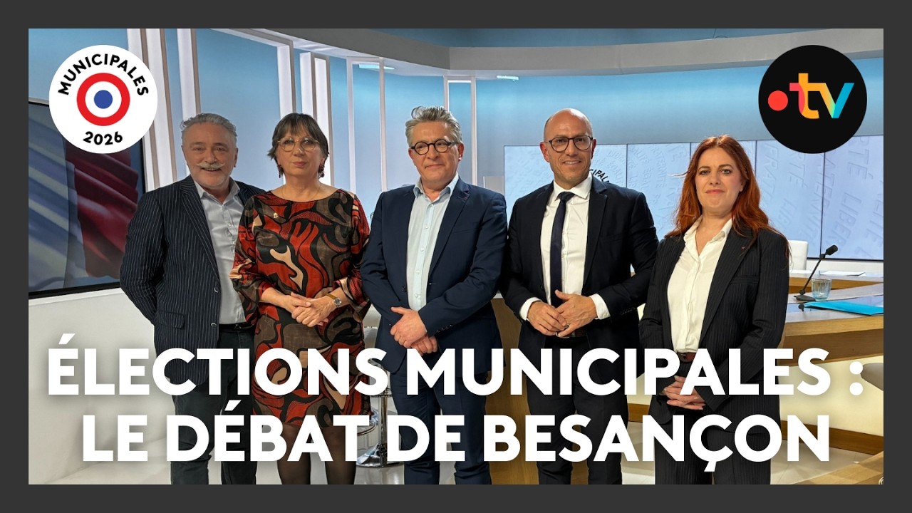 Besançon : Débat 1er tour municipales 2026