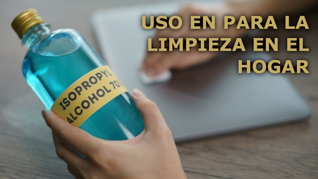 Descubre c&oacute;mo el alcohol isoprop&iacute;lico transforma la limpieza de tu hogar