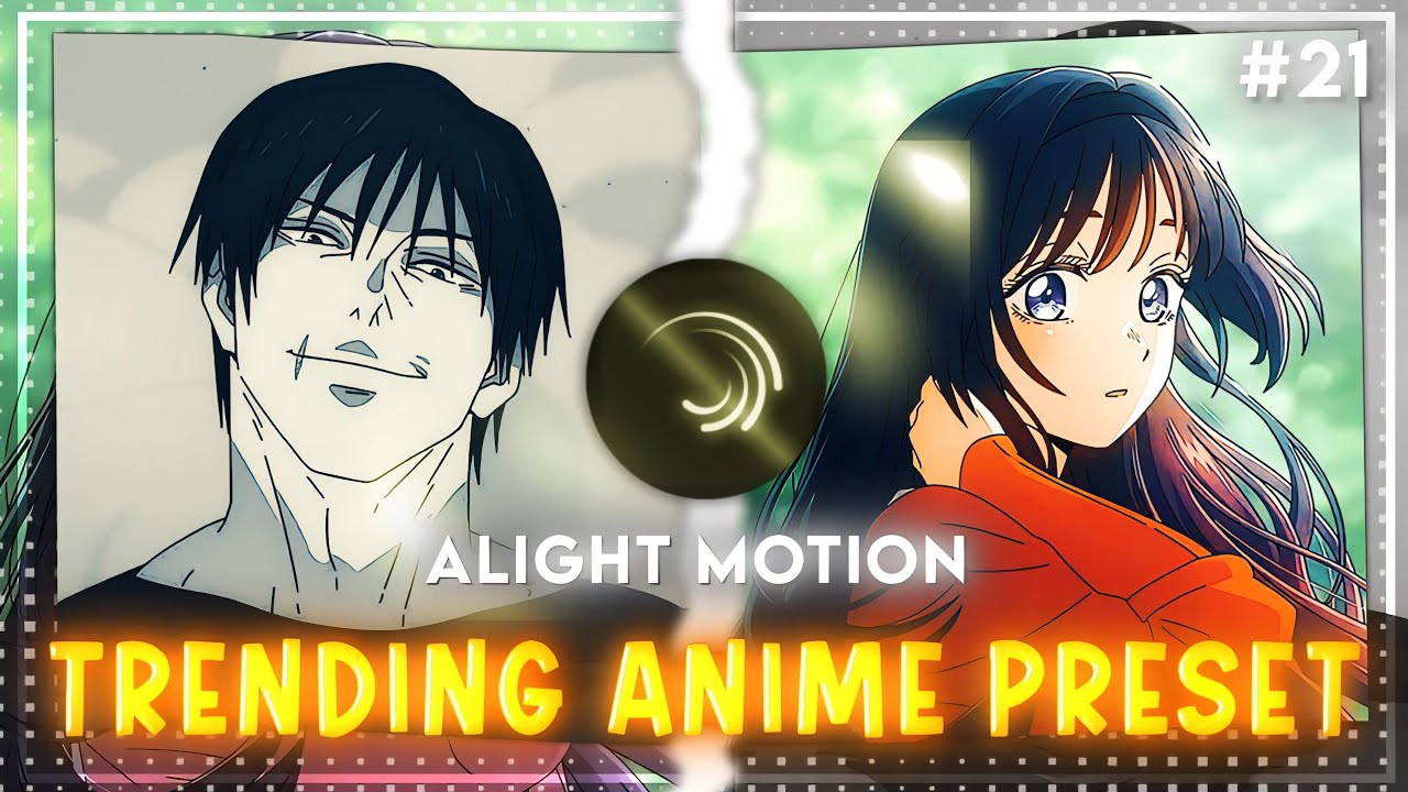 +3 Tiktok Trending presets #21[ XML+CC+MATERIAL ]#anime #alightmotionpresets #jjk #bluelock #naruto
